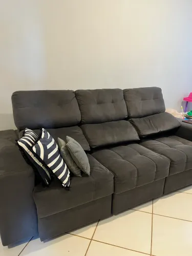 Sofá com poltrona