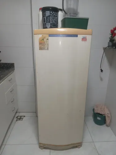 Geladeira muito boa, tudo funcionando certinho.