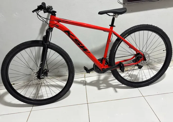 Bike ksw aro 29 quadro 21 novo + nota fiscal