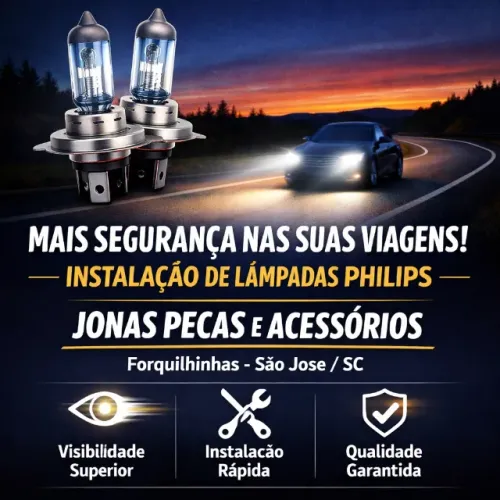 Lampadas automotivas Phillips, qualidade acima da media!
