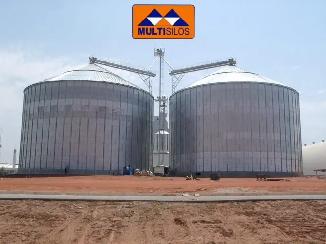 Silo Armazenagem - 50.000 Sacas Novo - Venda/troca/Veículos