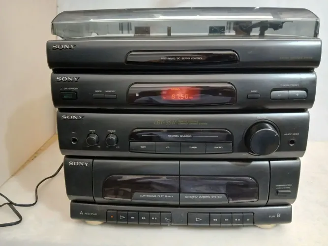 Mini system Sony LBT 36W para revisão 