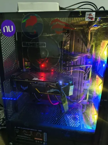 Pc gamer Ryzen 5 + GTX 1650 Tuf Gaming OC