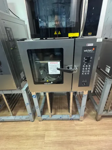 FORNO COMBINADO 5GNS DIGITAL COM CAVALETE NOVO