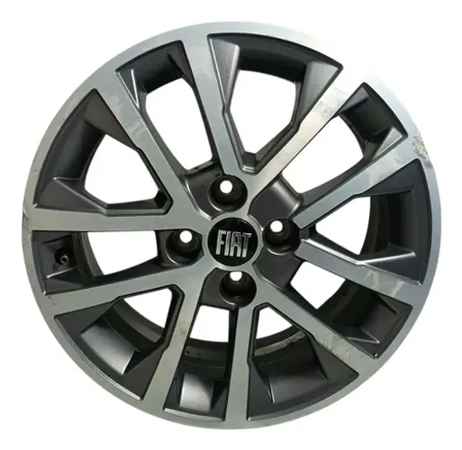 Roda Fiat Argo Cronos Aro 15 2020 A 2025 (detalhe) Prateado
