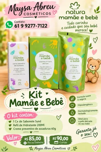 Kit MAMÃE E BEBÊ