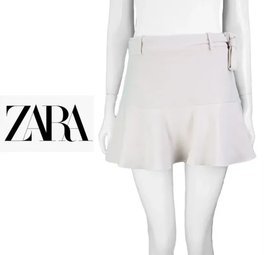 Zara short saia 