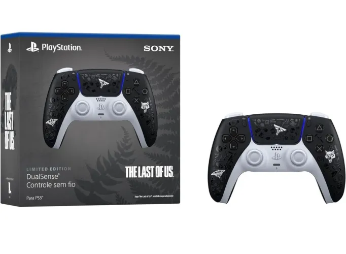 CONTROLE DUALSENSE THE LAST OF US PS5 EDIÇÃO LIMITADA (CAIXA LACRADO)