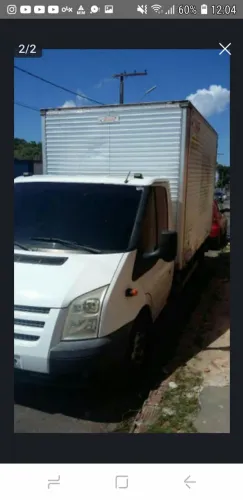 Vende caminhão Ford Transit 2013 a diesel aceito troca por carro particular