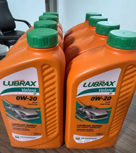 LUBRAX 0W20 Sintético - 8 unidades