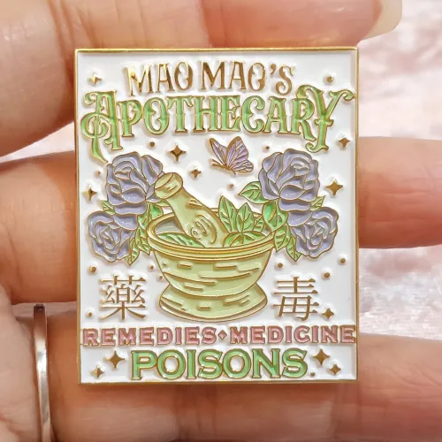 Broche / Pin Diários de uma Apotecária Maomao's Apothecary Poisons The Apothecary Diaries
