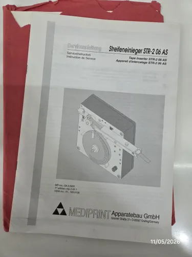 Manual Instruções de Serviço - Heidelberg QM46 - TAPE INSERTER - Original