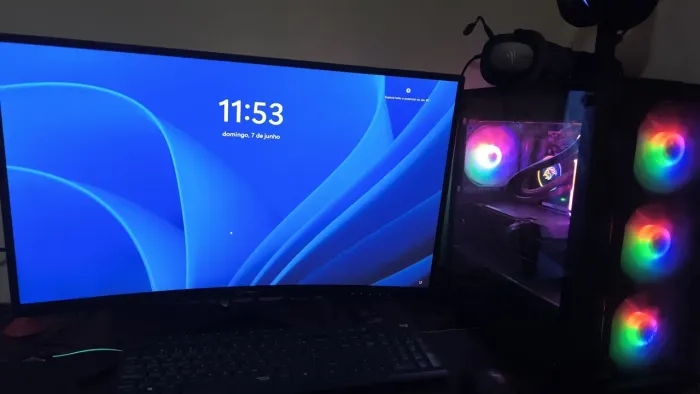 PC gamer I5 10° geração PV 1660 + Mon. 27"