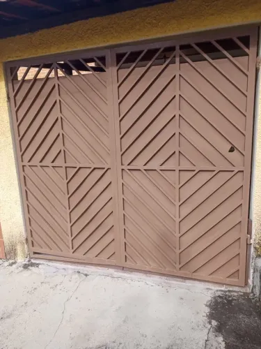 Portão manual 2 folhas