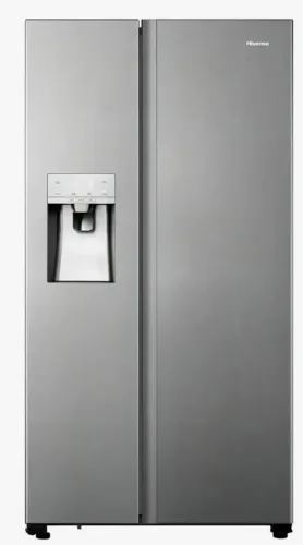 Geladeira Hisense Side by Side 533L Inverter - Inox - 2 anos de uso