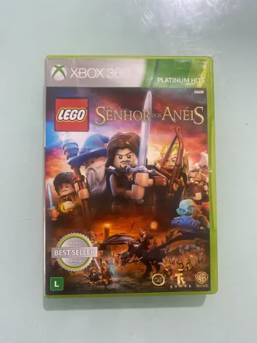Jogo Xbox 360 Lego senhor dos anéis 