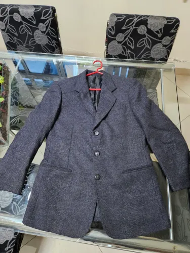 Blazer Larthurs Trade Mark Lã Espinha de Peixe Vintage - Pouco Usado