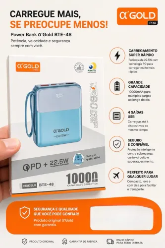 Bateria portátil GOLD
