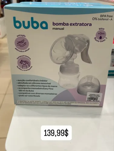 Bomba extratora Buba nunca usado