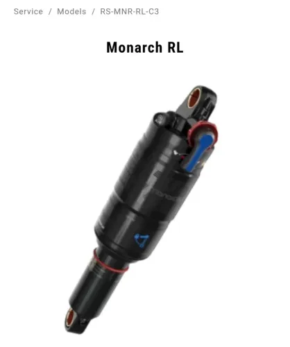 Shox RockShox Monarch RL
