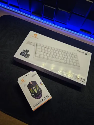 TECLADO MECÂNICO COM MOUSE
