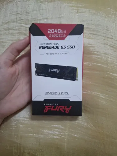 Kingston SSD NVMe Fury Renegade G5 2048GB | PCIe 5.0 M.2 2280 | SFYR2S/2T0