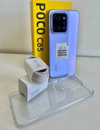 XIAOMI POCO C85 128GB/6GB RAM - 1 ANO DE GARANTIA