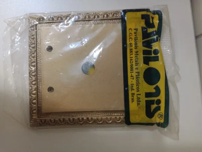 Espelho placa colonial retrô