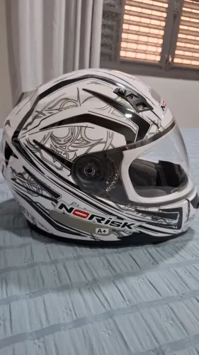 Capacete Norisk FF391 Branco tamanho 58