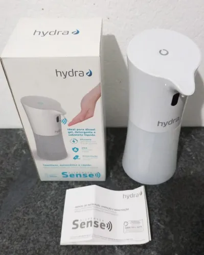 Porta Sabão/Álcool Automático. Novo