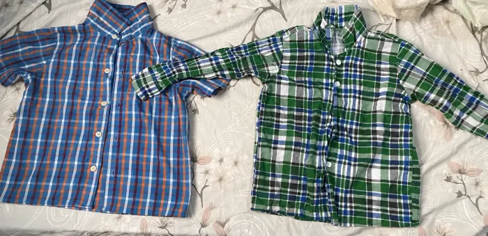 DUAS CAMISAS XADREX FESTA JUNINA