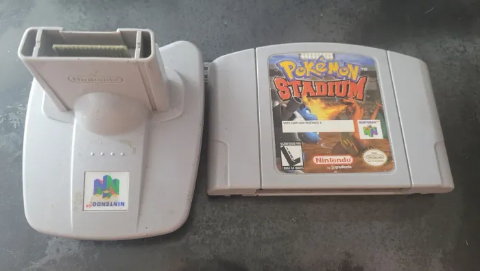 Pokemon Stadium + leitor gb