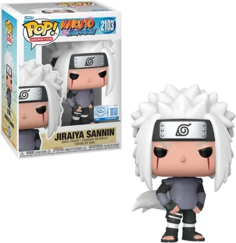 Boneco, Funko POP! Jiraiya Sannin, Naruto Shippuden - 12 cm(LACRADO)