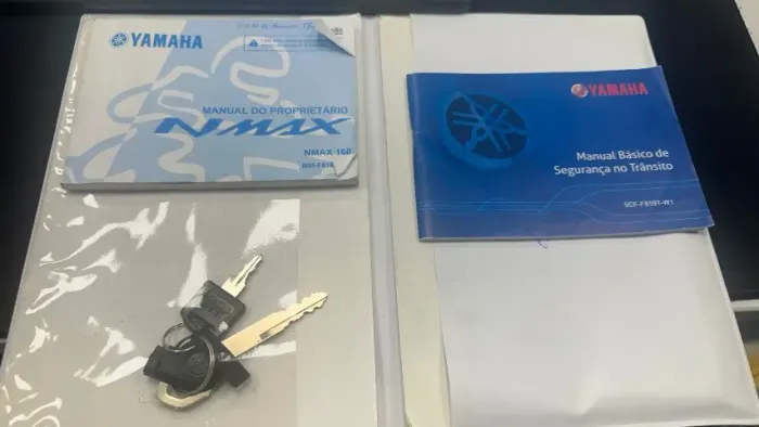 NMAX 2018 Branca - Manual e Chave Reserva