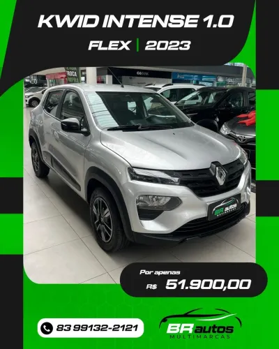 Renault Kwid Intense 1.0 Flex 12V 5P Mec. 2023