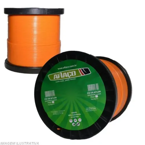 Fio de nylon para roçadeira