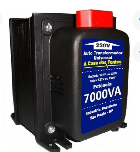 Transformador 7000VA 110/220 e 220/110