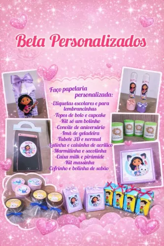 Papelaria personalizada 