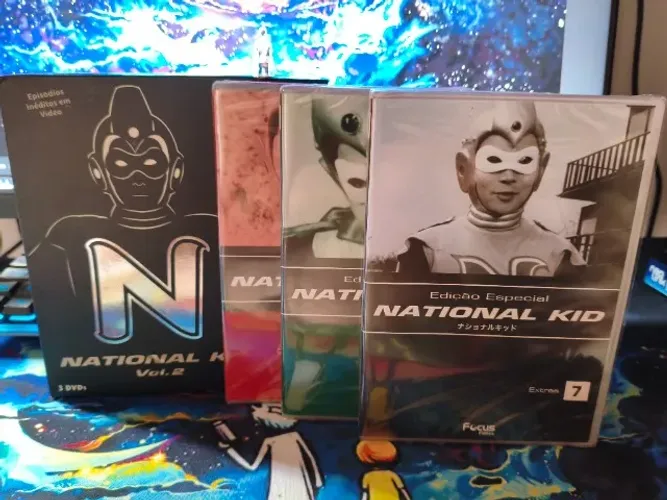 Dvd National Kid Novo Lacrado - Vol 2 - Box 2 DVDs Originais Remasterizados
