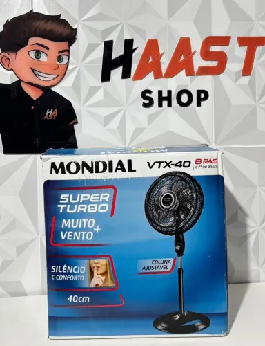 Ventilador De Parede Mondial Super Turbo 8 Pás 140w 40cm 127w