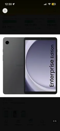 Tab A9 64GB 4GB RAM Enterprise Edition Tela 8.7." X115 4G Grafite