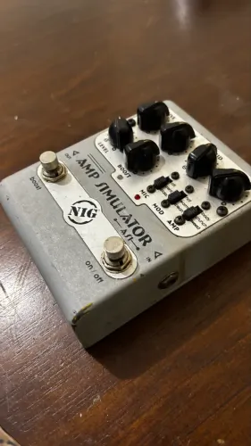 Pedal Nig AS1 - Simulador de Amplificador / Pré-Amp - Excelente Estado