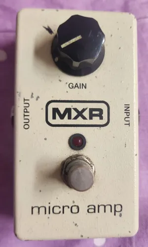 Pedal MXR Microamp. Muito conservado!!!