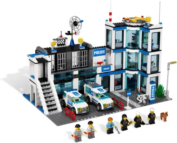 LEGO City 7498 - Police Station (Delegacia de Polícia)