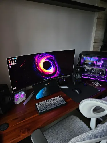 Monitor Ultrawide Oled 34 Corsair Xeneon 240hz - Melhor que Alienware Oled