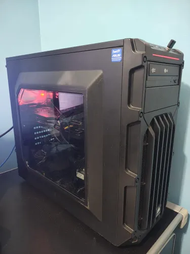 PC Gamer i5 - 8GB RAM - 256GB SSD + 1TB HD - Radeon R9 + teclado + mouse