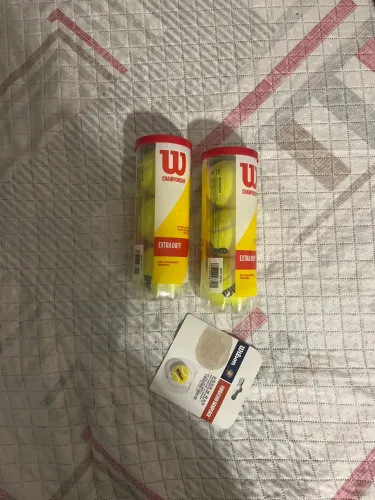 2 tubos Bolas de Tenis wilson - Lacradas