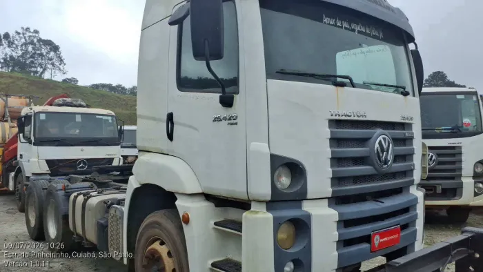 Volkswagen 25.420 Constellation 6x2 2p (Diesel)(E5) 2019/2020 Vamos Seminovos Pinheirinho