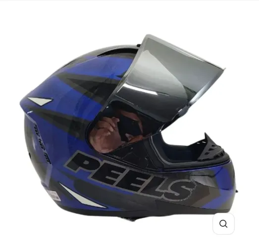 Capacete PEELS com óculos solar interno - TAM 60