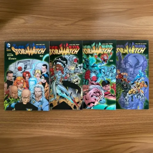 Stormwatch - Warren Ellis - coleção completa Panini
